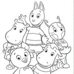 Desenhos para colorir Backyardigans